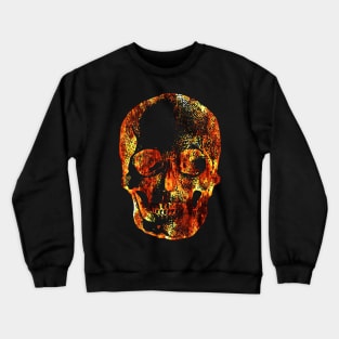 Flaming Skull Crewneck Sweatshirt